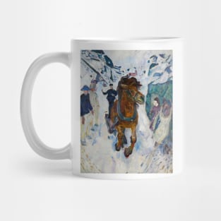 Galloping Horse by Edvard Munch Mug